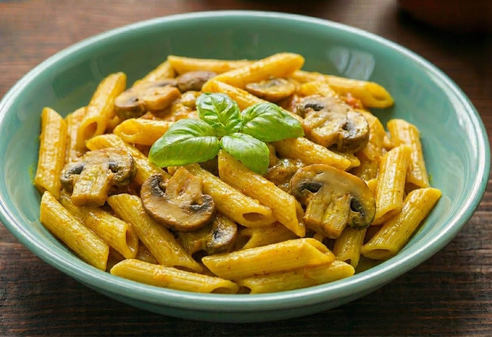 Körili Mantarlı Penne