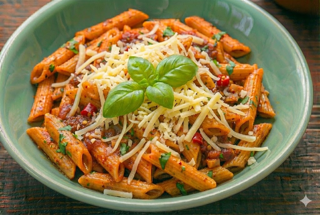 Kaşarlı Domatesli Penne