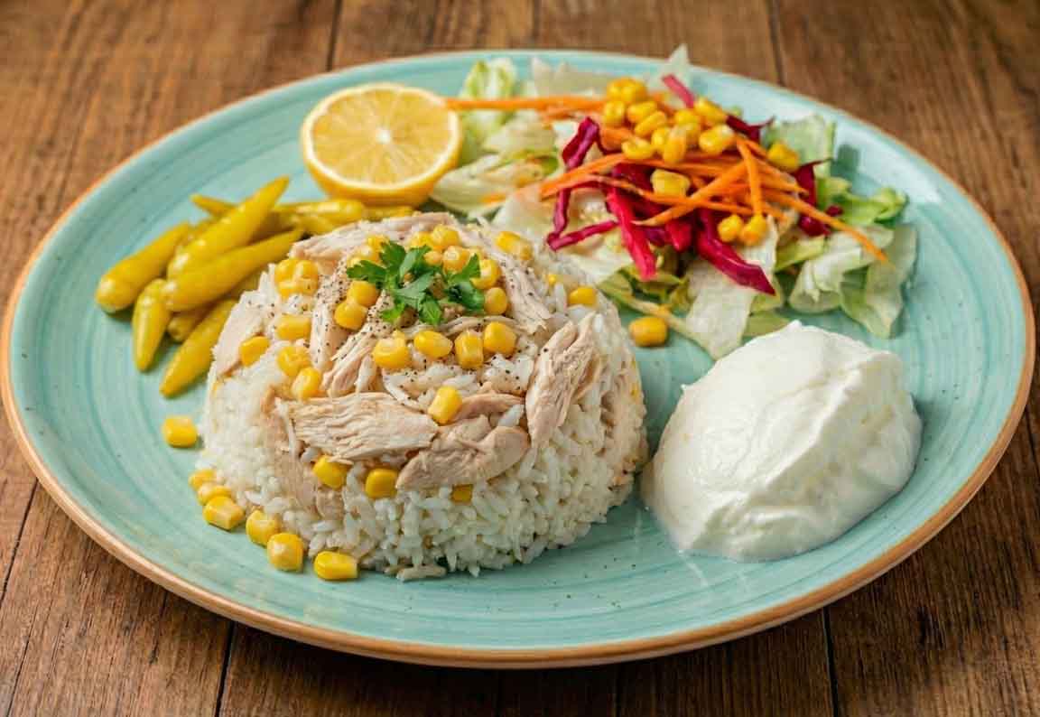 Tavuklu Mısırlı Pilav